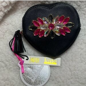 NWT-Kate Landry Heart Coin Purse
